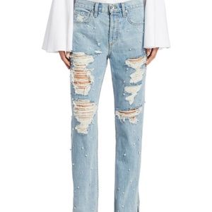 Jonathan Simkai Embelleshed Denim